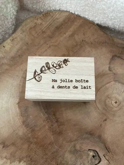 Boîte à dents personnalisable Atelier MFK