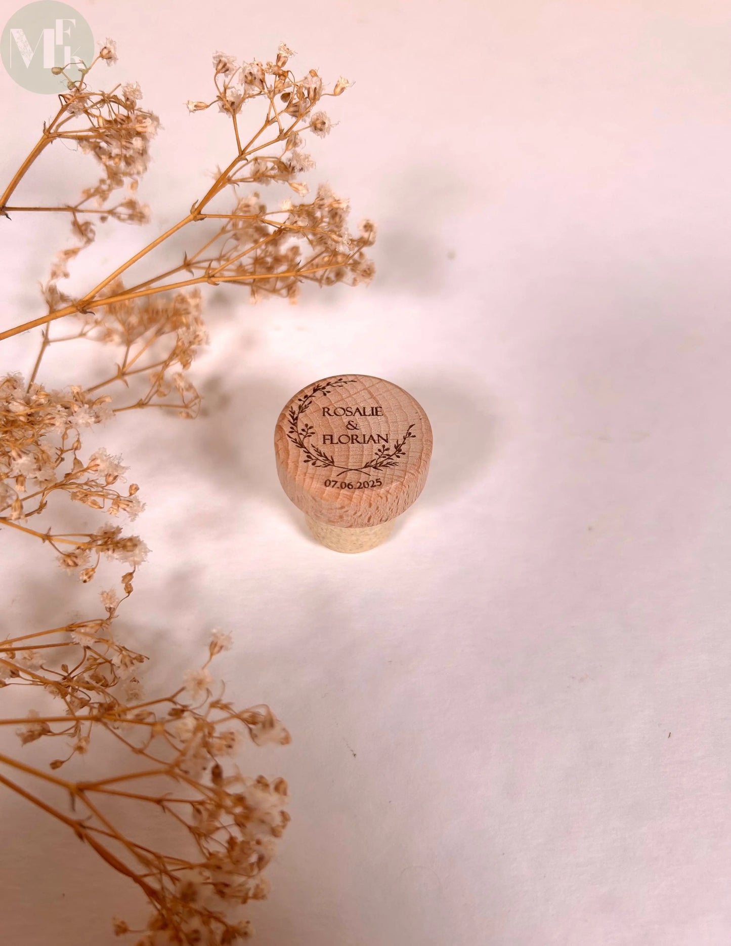 Bouchon de vin personnalisé Atelier MFK