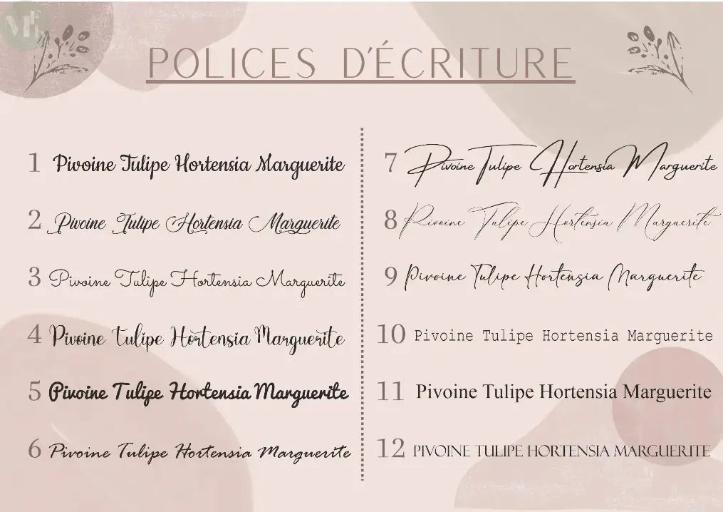 Livre d'or personnalisé mariage Atelier MFK