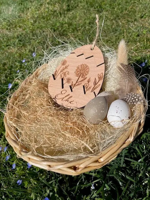 Oeuf de pâques personnalisé Atelier MFK