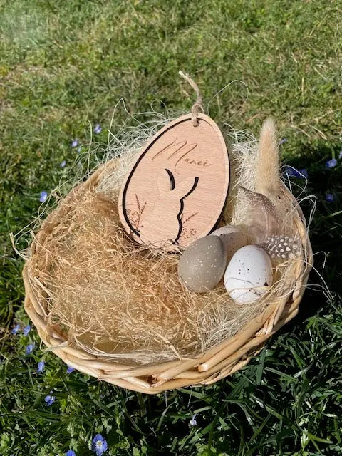 Oeuf de pâques personnalisé Atelier MFK