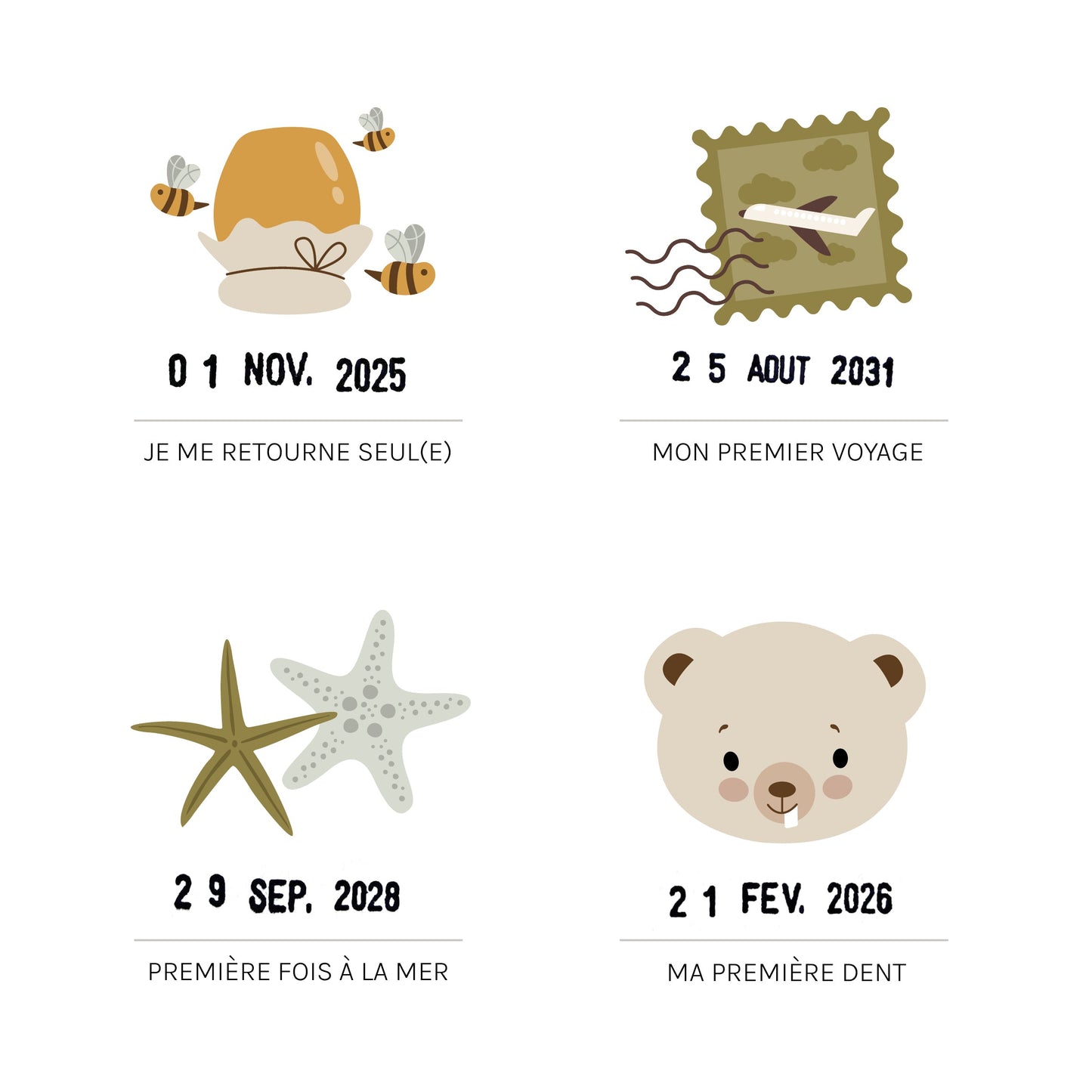 Affiche Mes Premières Fois Ourson - visuel 3