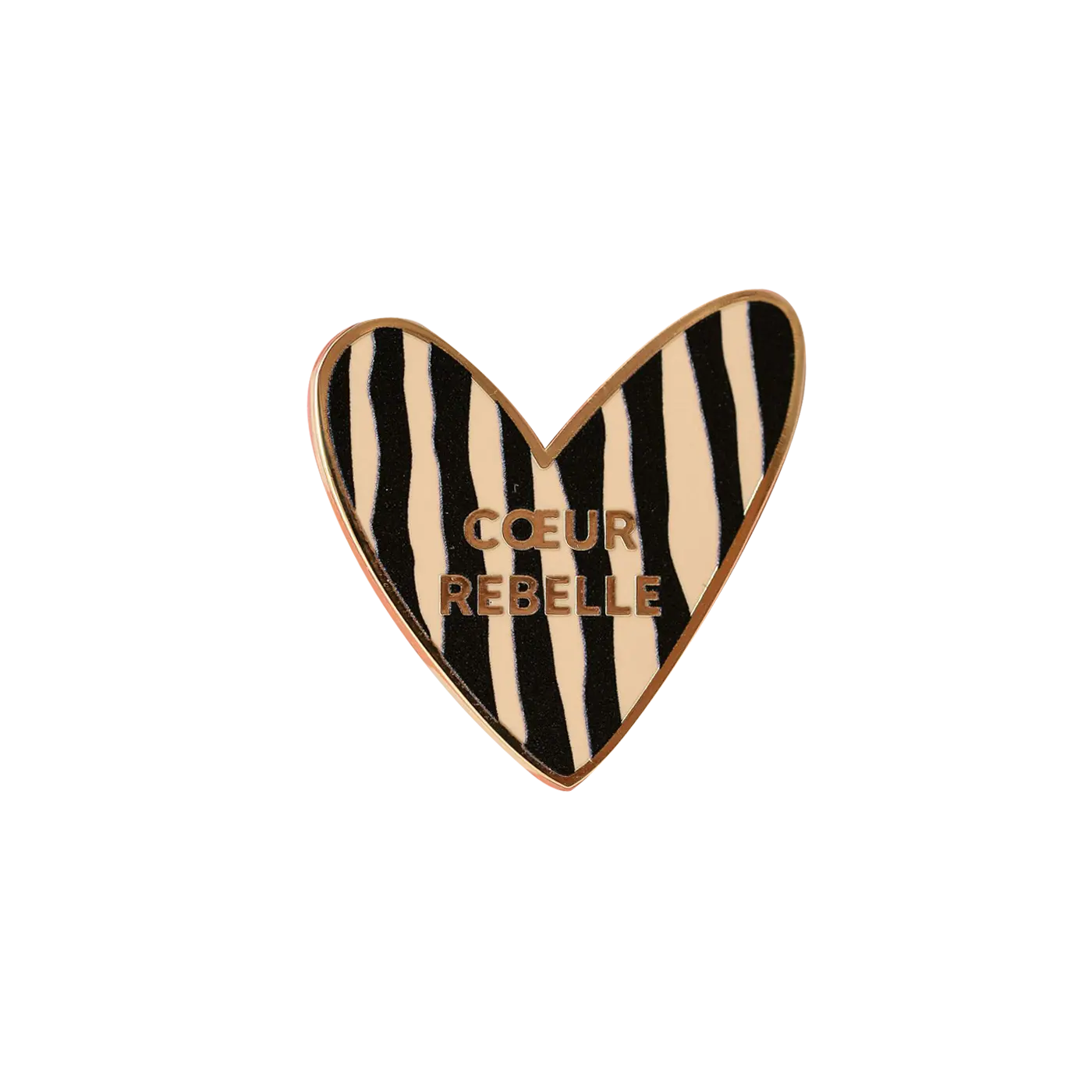 Pin's Cœur Rebelle - ZAKUW ZAKUW