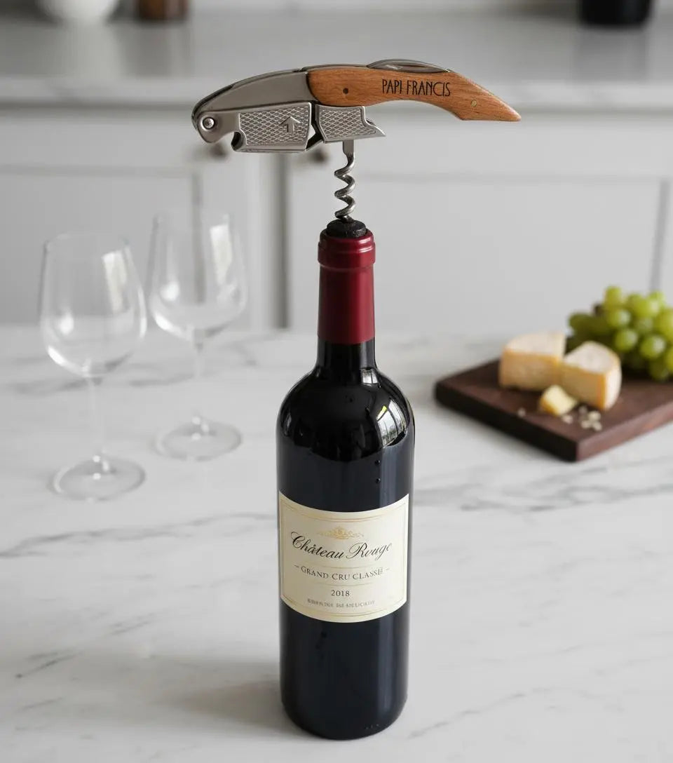 Tire bouchon sommelier personnalisé - Atelier MFK