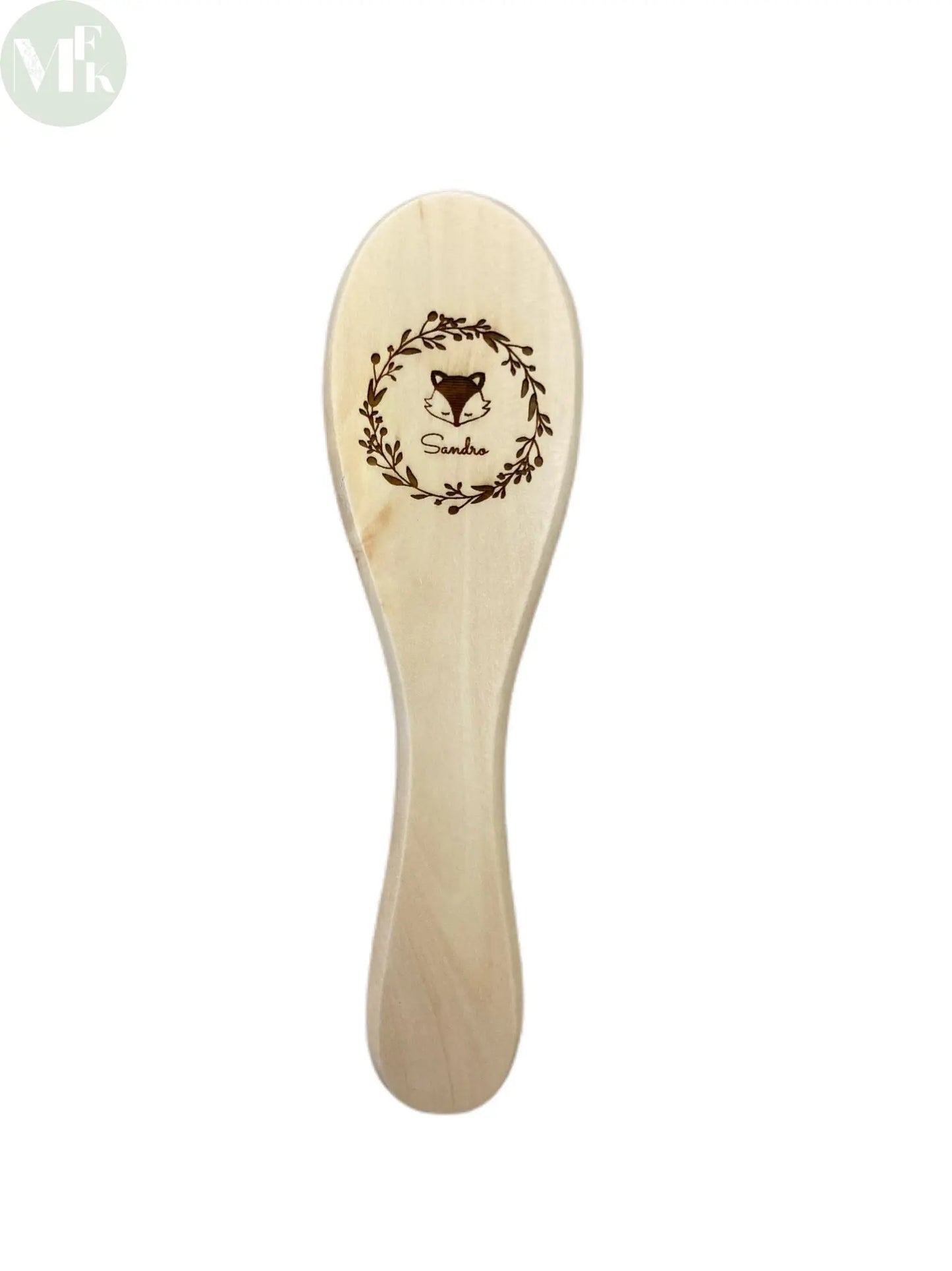 Brosse en bois personnalisée Atelier MFK