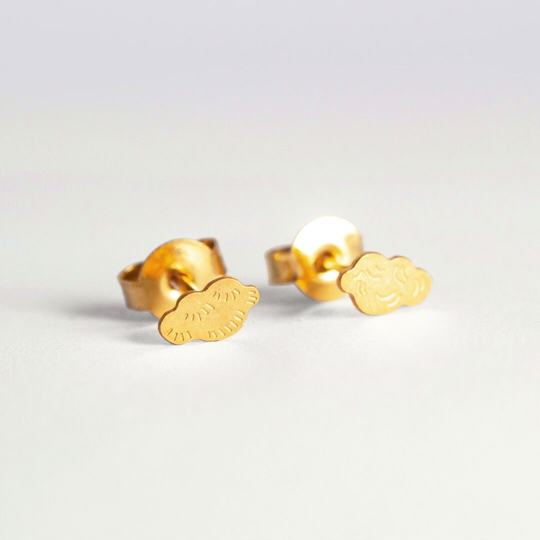 Boucles d'oreilles Nuages – made in France