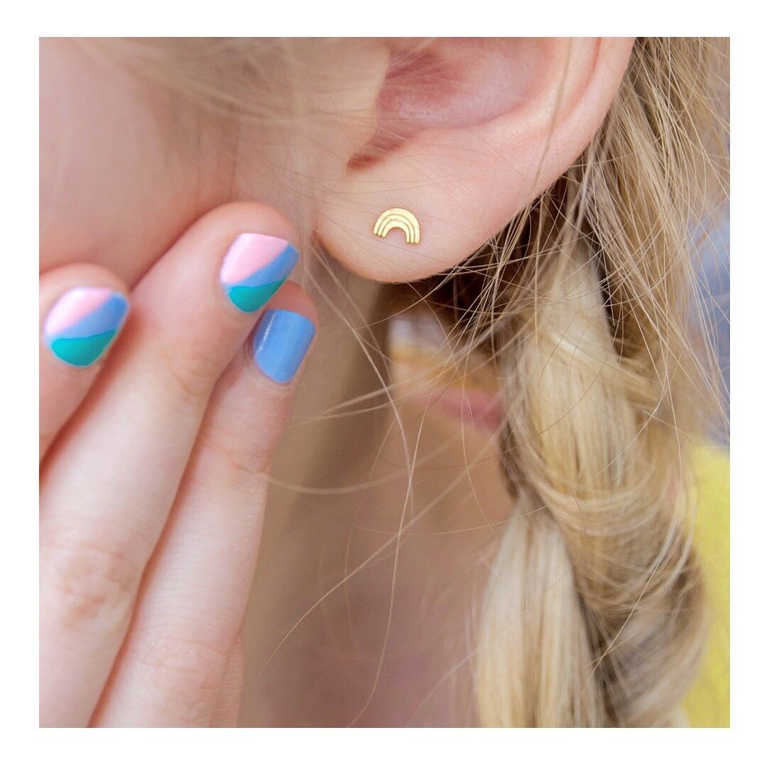 Boucles d'oreilles Nuages – made in France