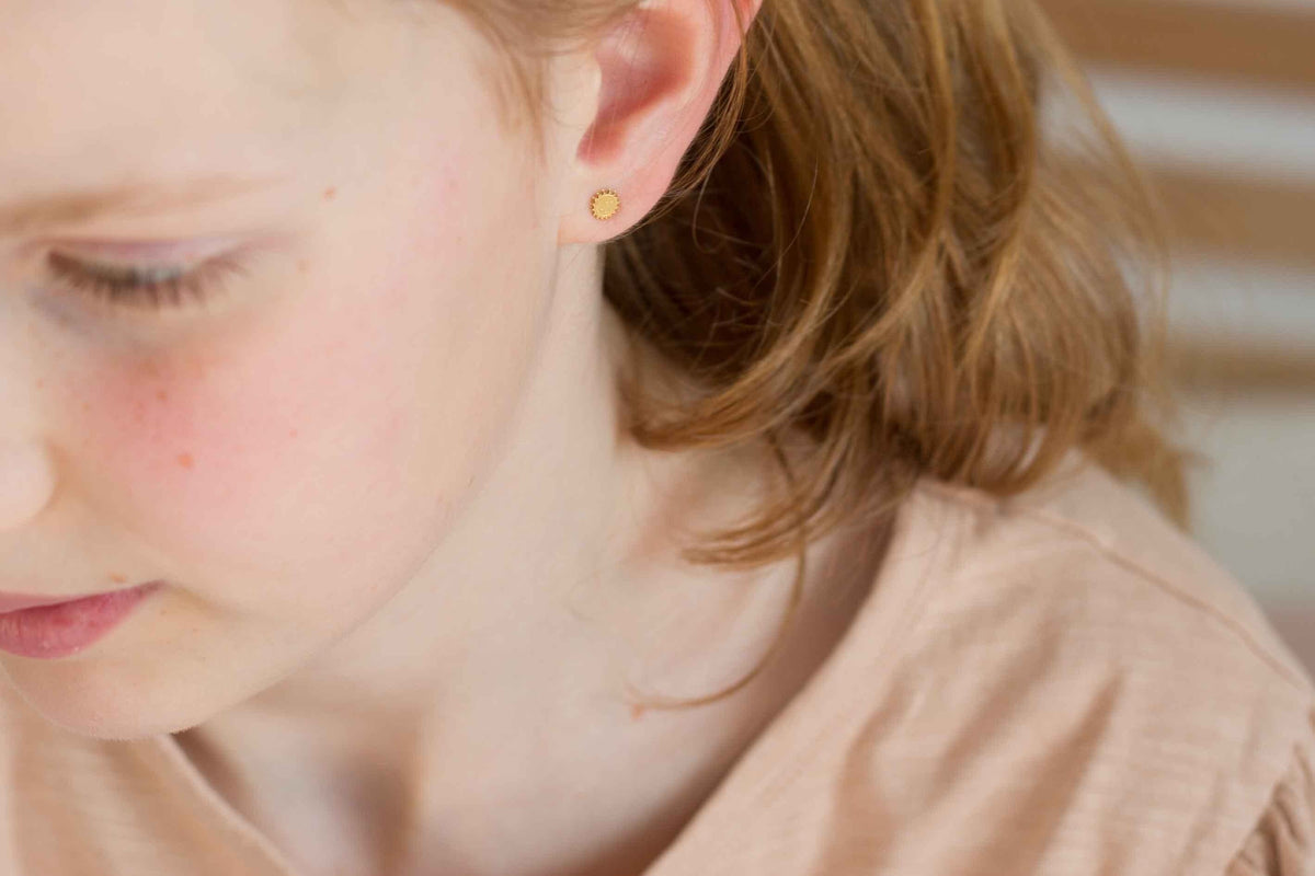 Boucles d'oreilles Lune x Soleil – made in France