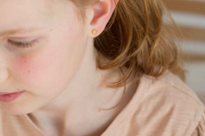 Boucles d'oreilles Lune x Soleil – made in France