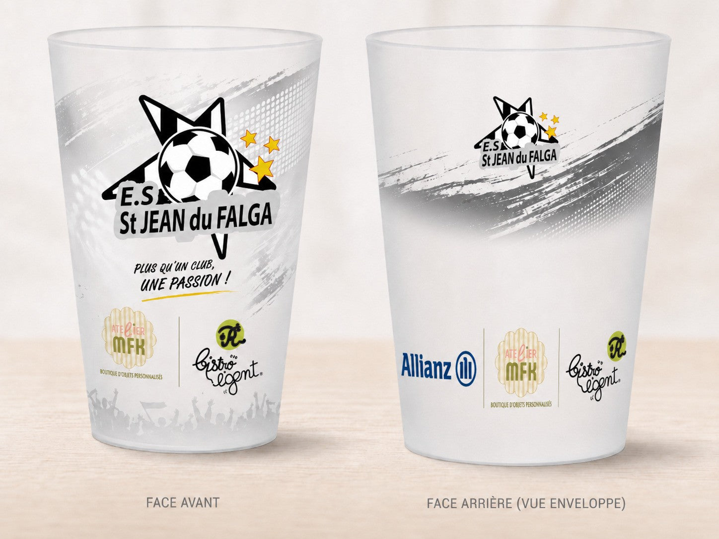 Eco Cup personnalisée 25-33 cl – Gobelet réutilisable fabriqué en France Atelier MFK