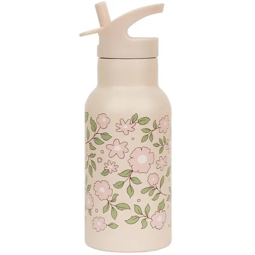 Gourde Isotherme "Fleurs Roses" A Little Lovely Company