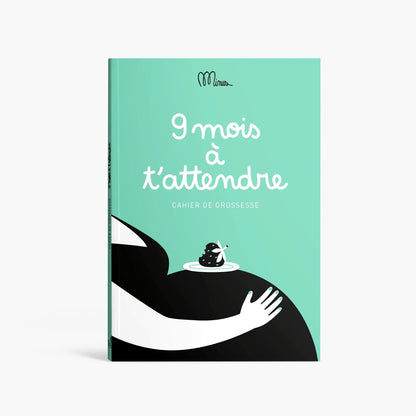 Livre de grossesse "9 mois à t'attendre"