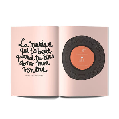 Livre de grossesse "9 mois à t'attendre"