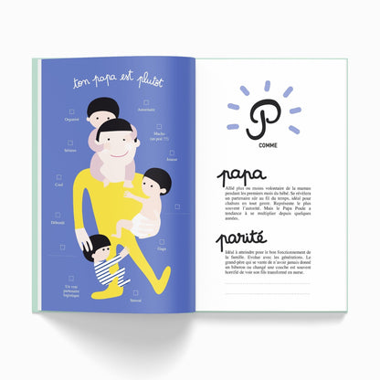 Livre de naissance "Ta 1ère année de A à Z"