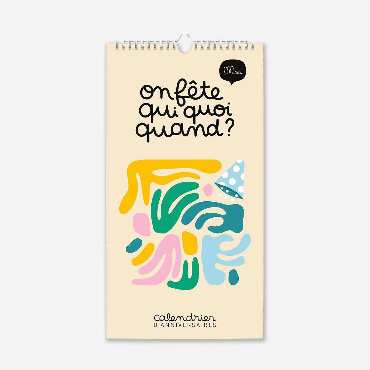 Calendrier d'anniversaires perpétuel - version Jojo