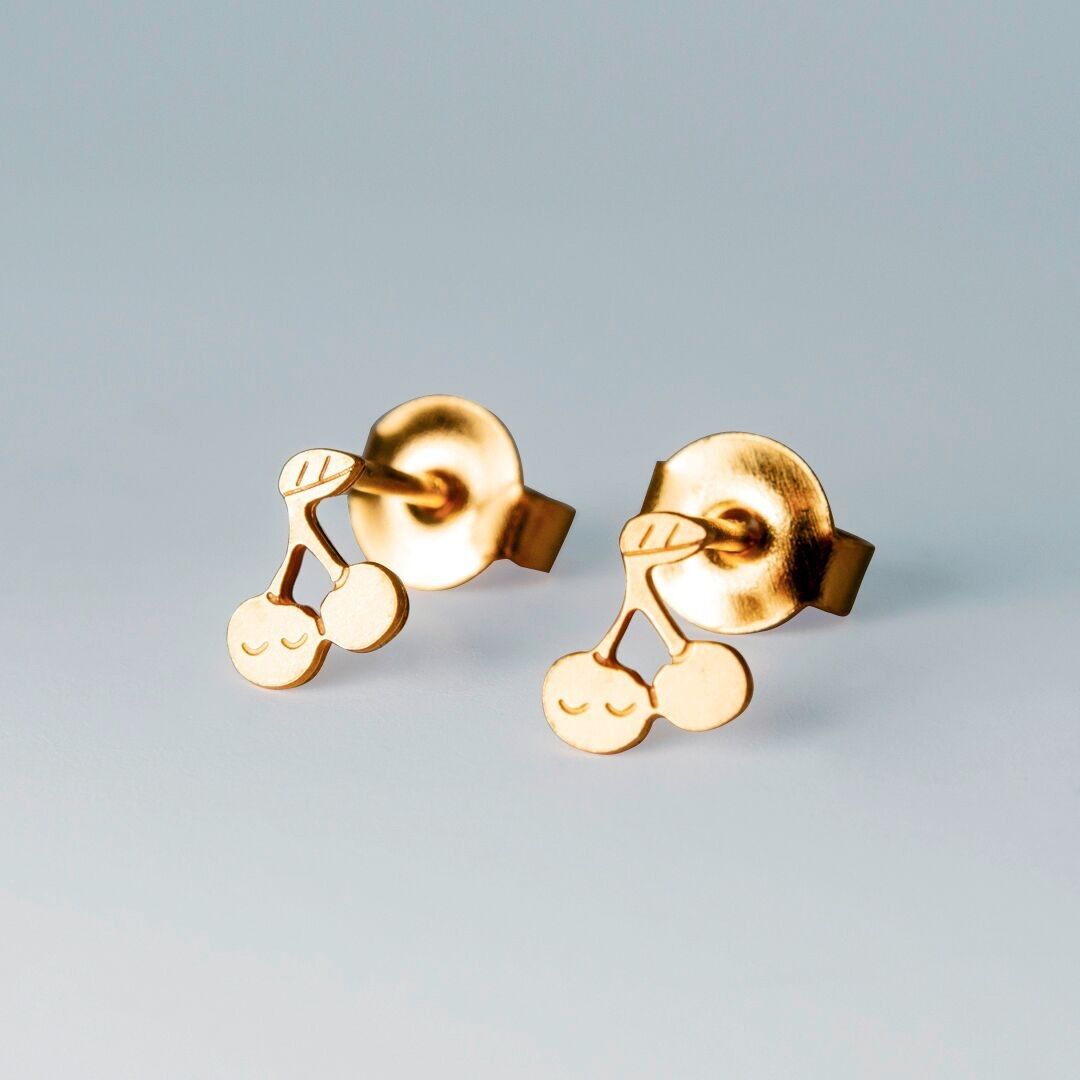Boucles d'oreilles Cerises – made in France