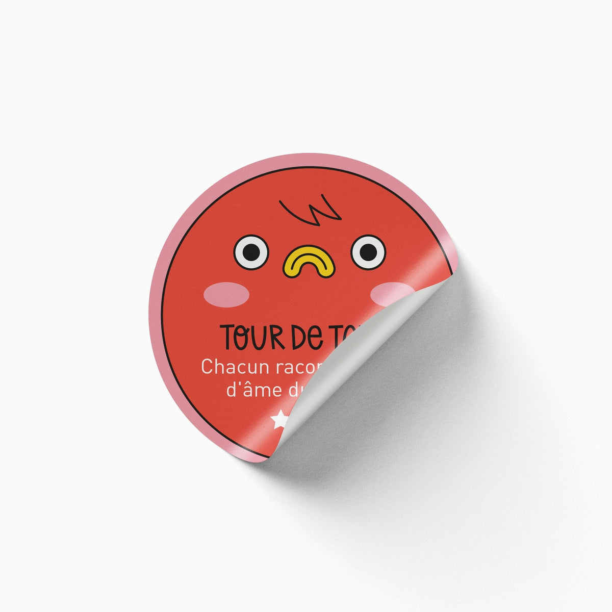 Poster à stickers "Les défis repas"