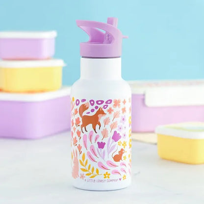 Gourde Isotherme "Fleurs du Jardin" A Little Lovely Company