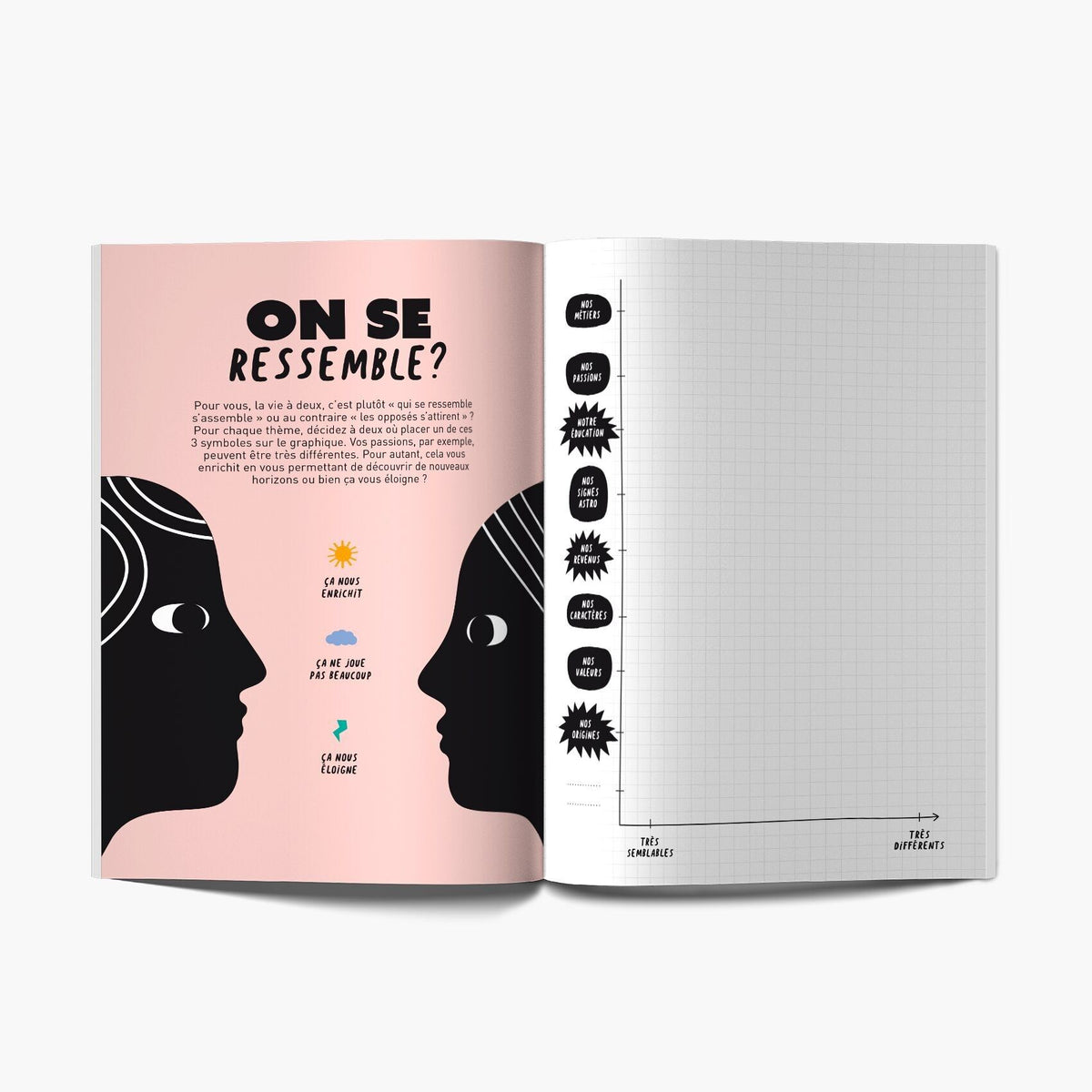 Livre à remplir en couple "Nous deux !"