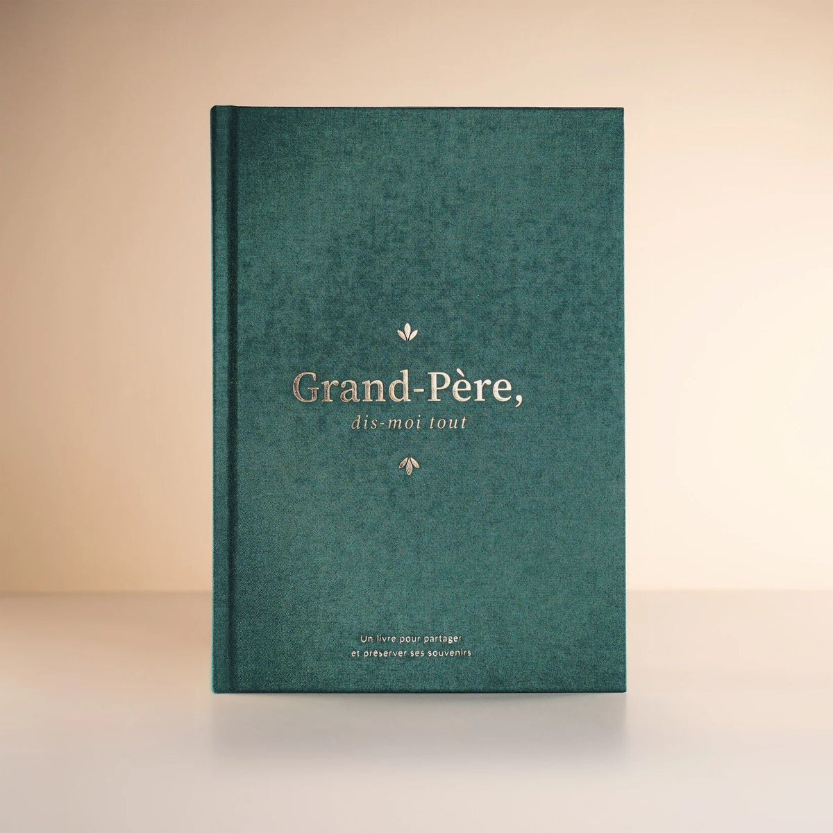 Livre souvenir à remplir "Grand-père, dis-moi tout" - Édition Premium