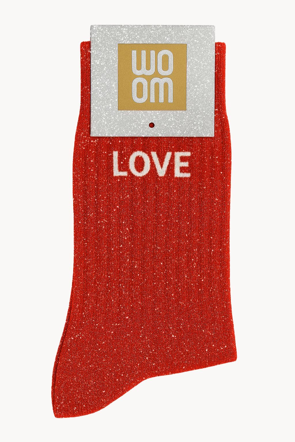 Chaussettes à paillettes "Love"