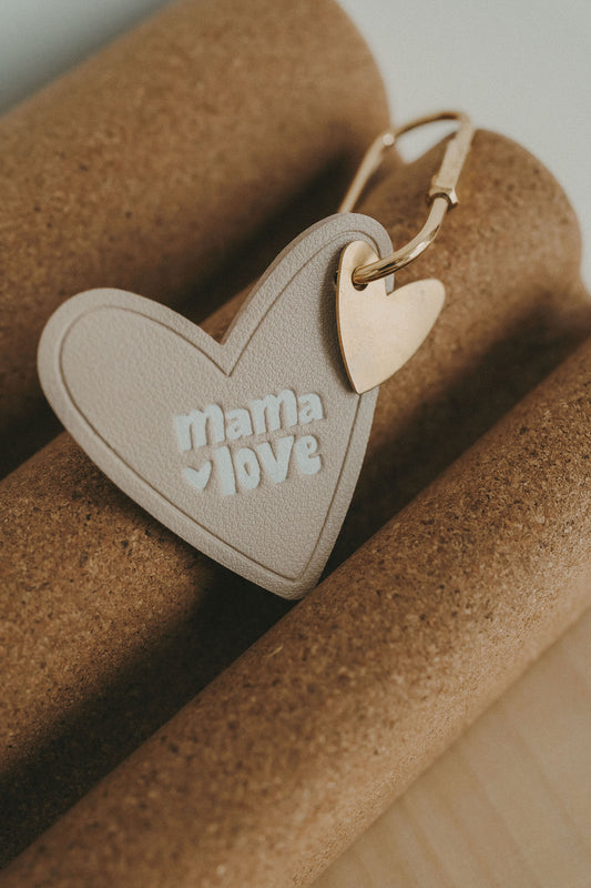 Porte-clé cœur - Mama Love - ZAKUW