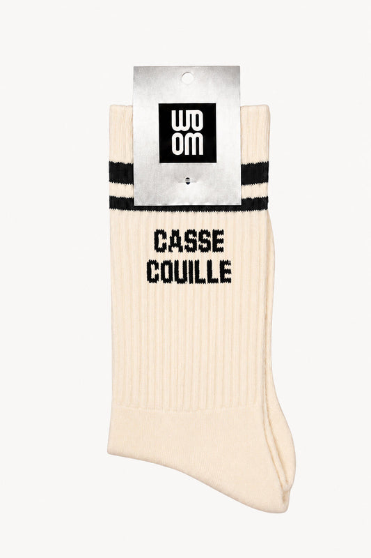 Chaussettes homme "Casse Couille" - Noir