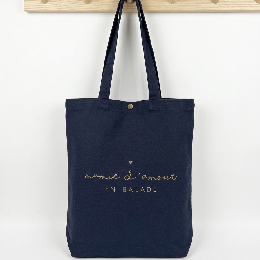 Tote bag "Mamie d'Amour en Balade"