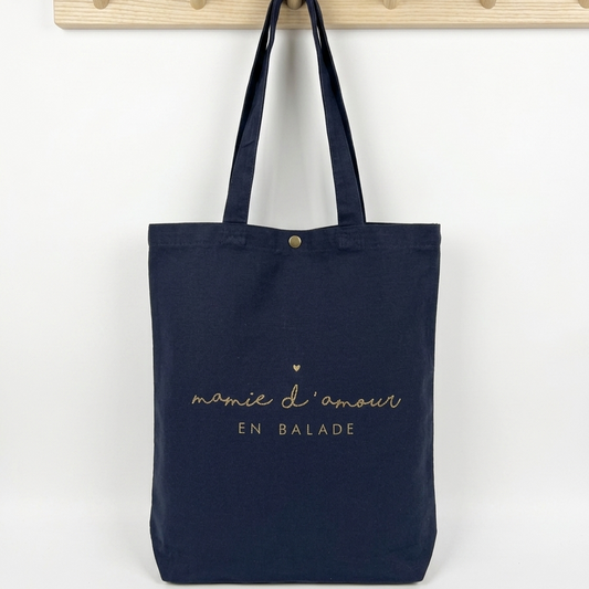 Tote bag "Mamie d'Amour en Balade"
