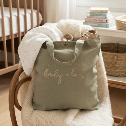 Tote bag "Les petites affaires de Baby Love"