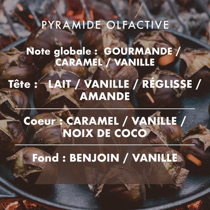 Bougie parfumée "Châtaigne" - Édition Hiver - 180 g