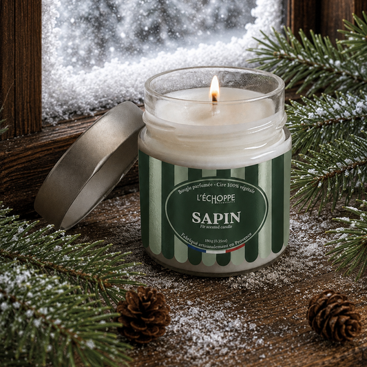 Bougie parfumée "Sapin" - Édition Hiver - 180 g