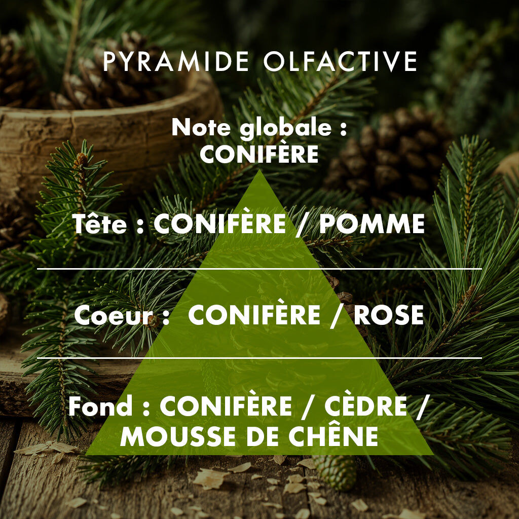 Bougie parfumée "Sapin" - Édition Hiver - 180 g