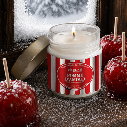 Bougie parfumée "Pomme d'Amour" - Édition Hiver - 180 g