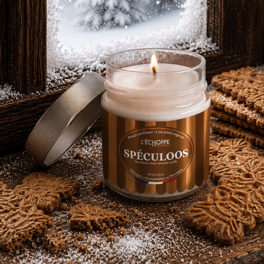 Bougie parfumée "Spéculoos" - Édition Hiver - 180 g