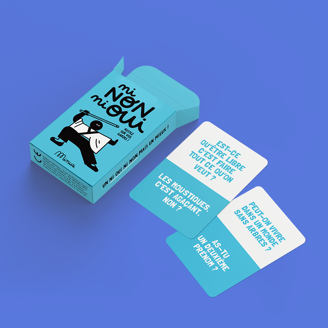 Jeu de cartes "Ni non ni oui"