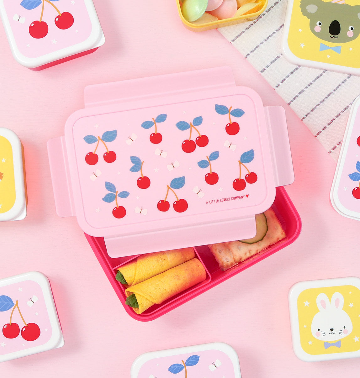 Bento Lunch Box Cerises - visuel 2