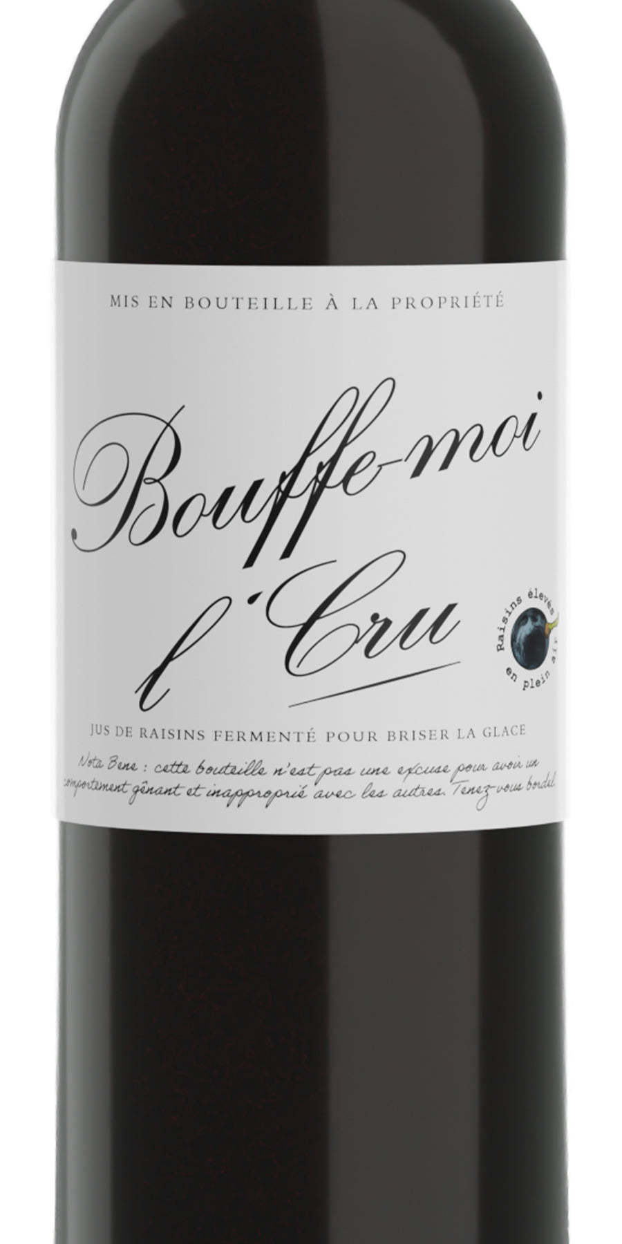 Vin Rouge Bouffe-moi l'Cru Saint-Emilion Grand Cru - visuel 2