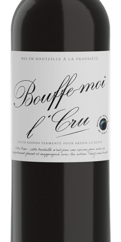 Vin Rouge Bouffe-moi l'Cru Saint-Emilion Grand Cru - visuel 2