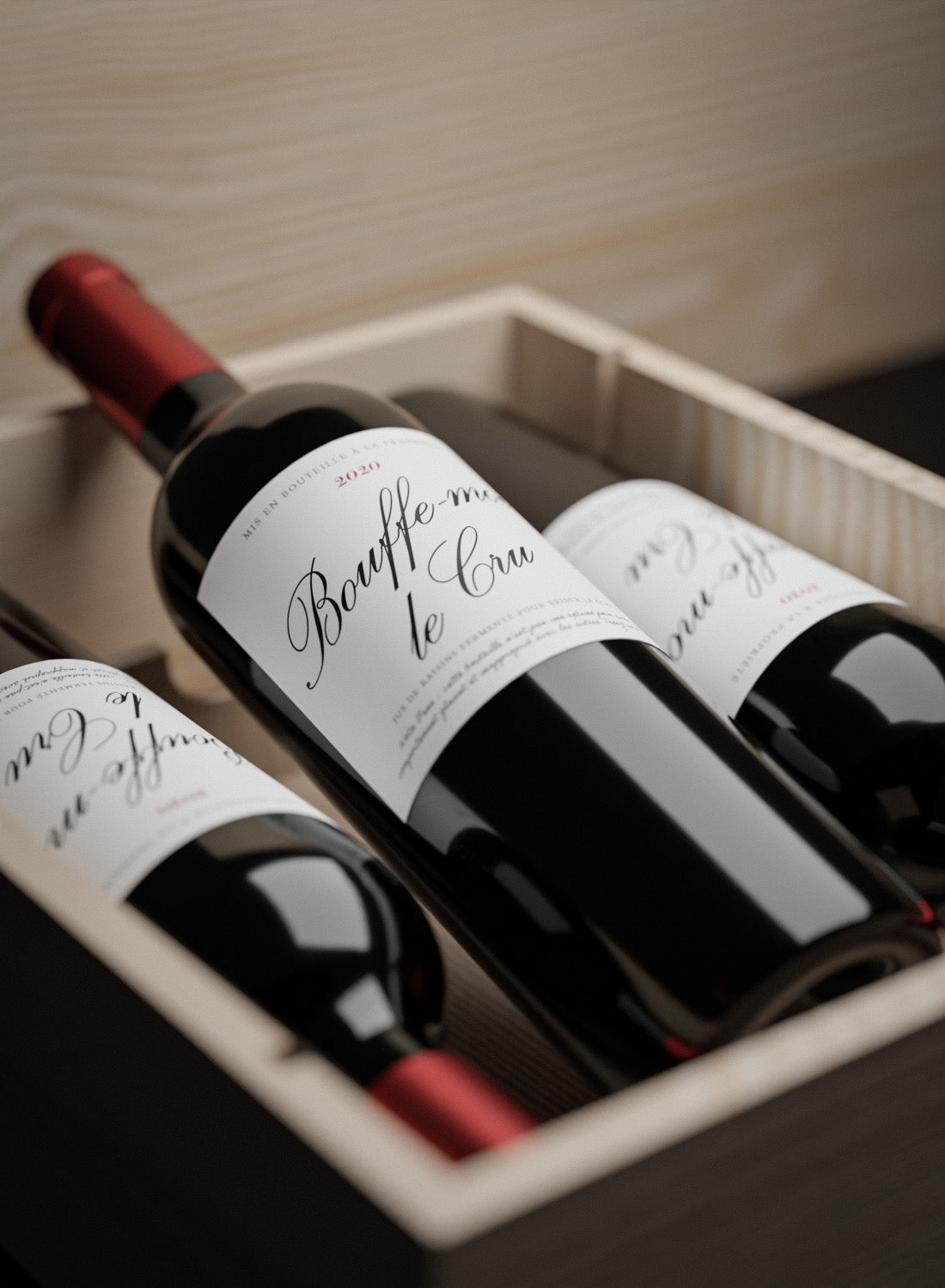 Vin Rouge Bouffe-moi l'Cru Saint-Emilion Grand Cru - bouteille