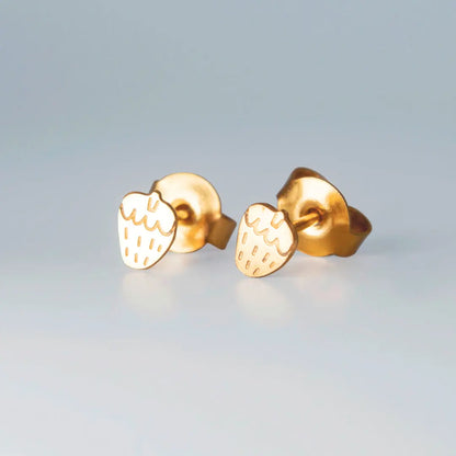 Boucles d'oreilles Fraises – made in France - Adorabili Paris Adorabili Paris