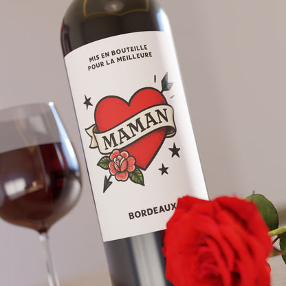 Vin Rouge Maman - Les Compagnons du Canon - bouteille