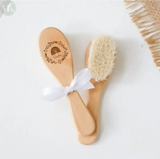 Brosse en bois personnalisée Atelier MFK