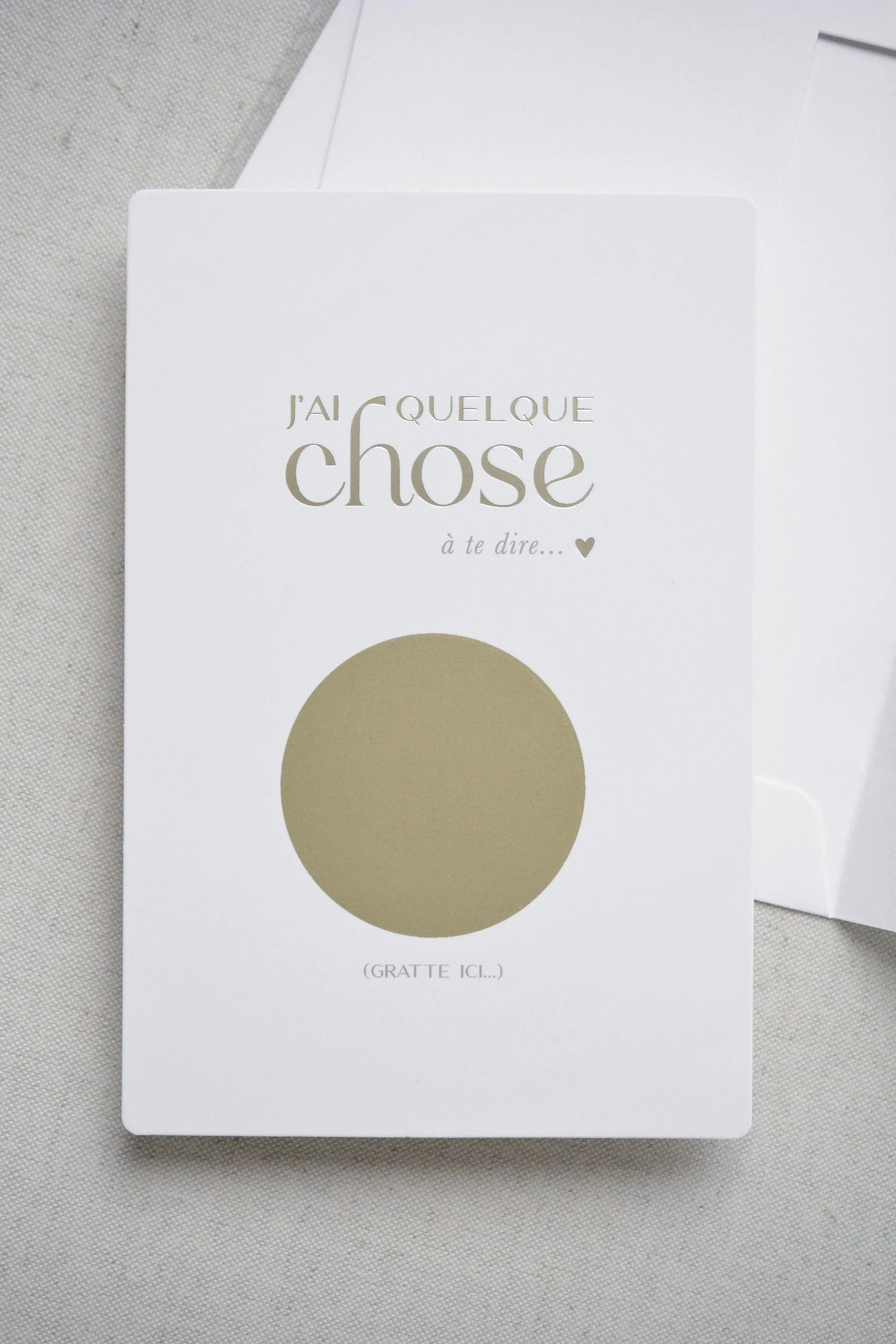 Carte annonce à gratter - Veux tu être marraine - ZAKUW ZAKUW