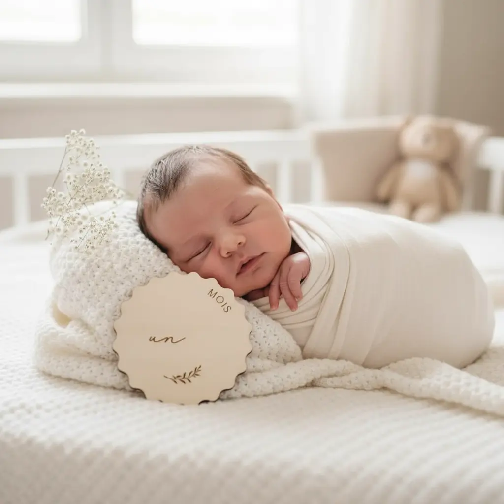 Cartes étapes bébé " Waves " Atelier MFK