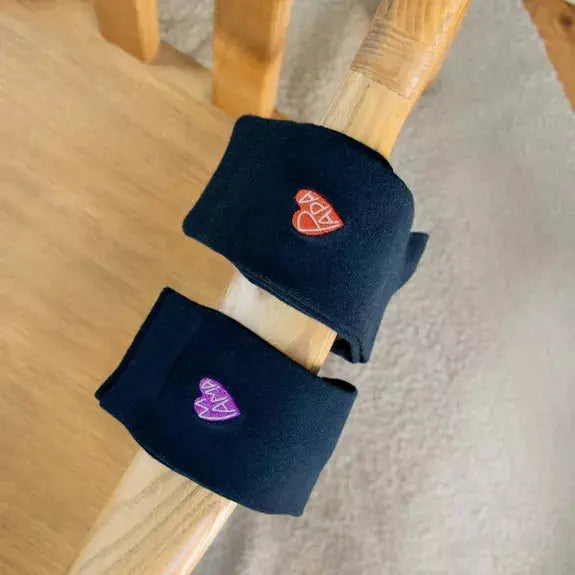 Chaussettes brodées Coeur Mama Les Raffineurs