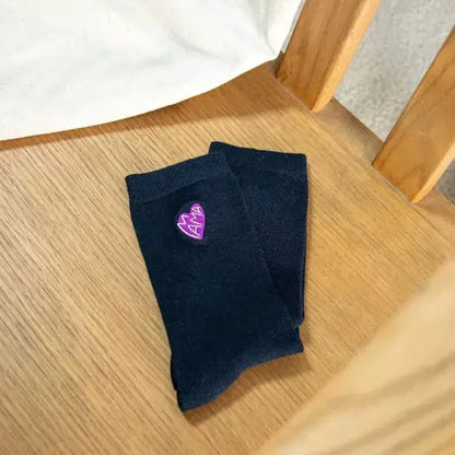 Chaussettes brodées Coeur Mama Les Raffineurs