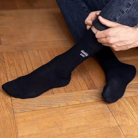 Chaussettes brodées Daddy Cool Les Raffineurs
