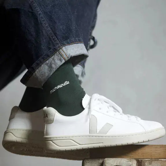 Chaussettes brodées “Mamounette” - Les Raffineurs Les Raffineurs