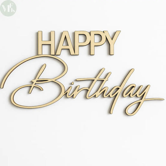 Décoration HAPPY BIRTHDAY Atelier MFK